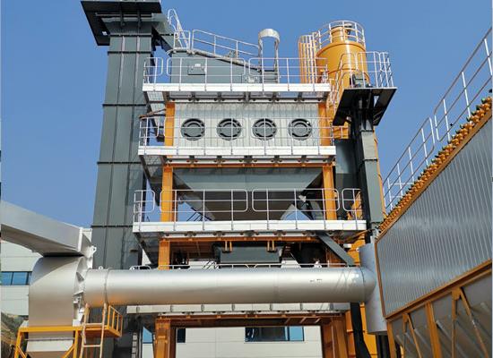 deal with overflow in asphalt mixing plant_1